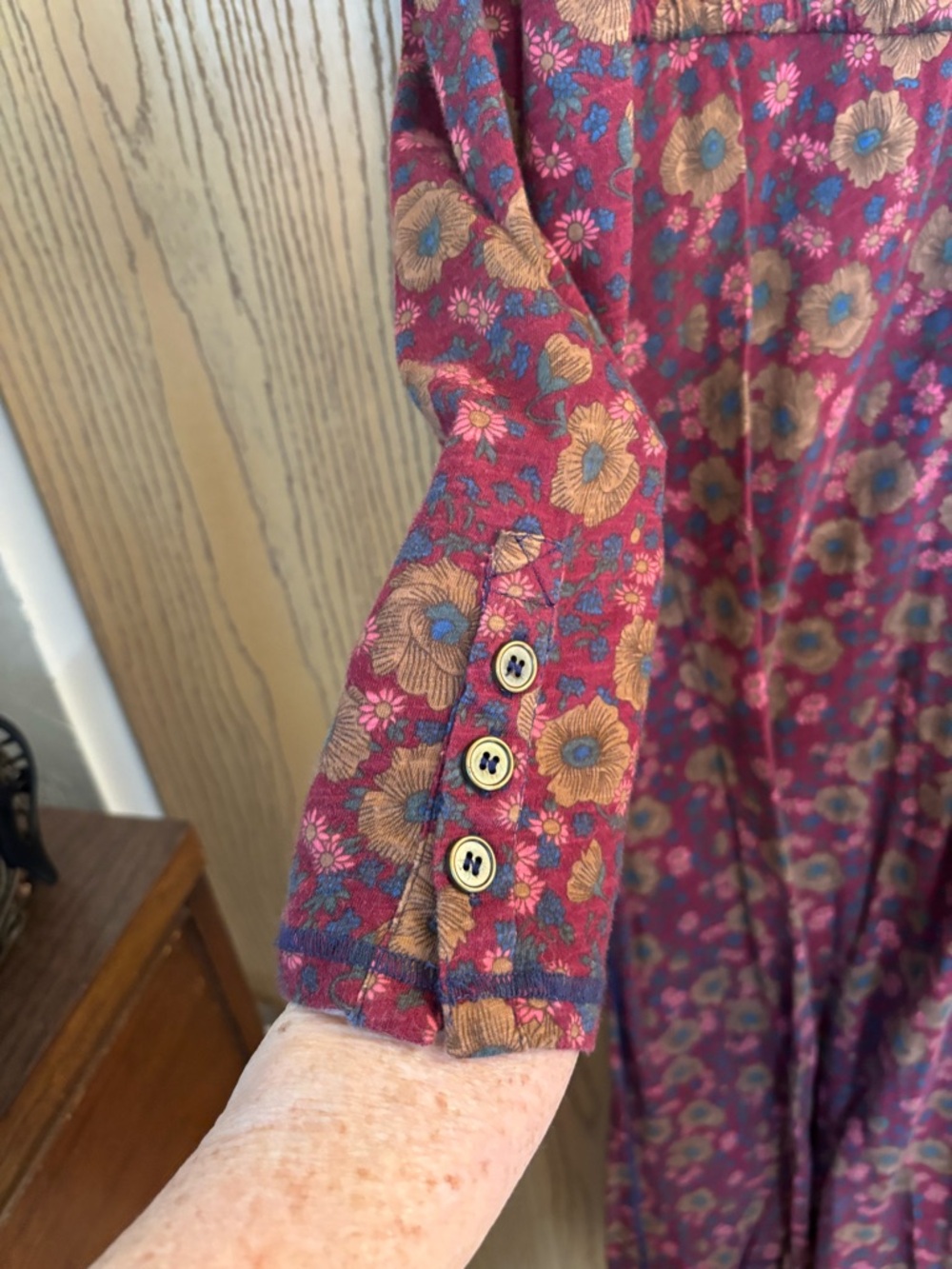Natural Life Christa 💯 Cotton Maxi Dress. NWT - Picture 4 of 13